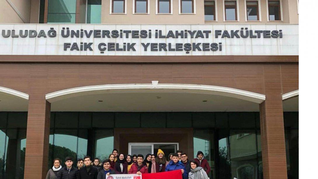 İlçemizde Mayıs Ayı Dögep Faaliyetleri Kapsamında Uludağ üniversitesi İlahiyat Fakültesi Ziyareti.