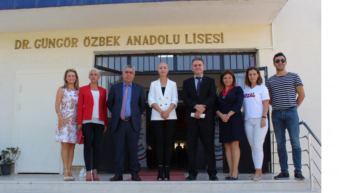 İlçe Milli Eğitim Müdürümüz Sayın Öznur Çetin, Dr. Güngör Özbek Anadolu Lisesi Ziyaret Etti.