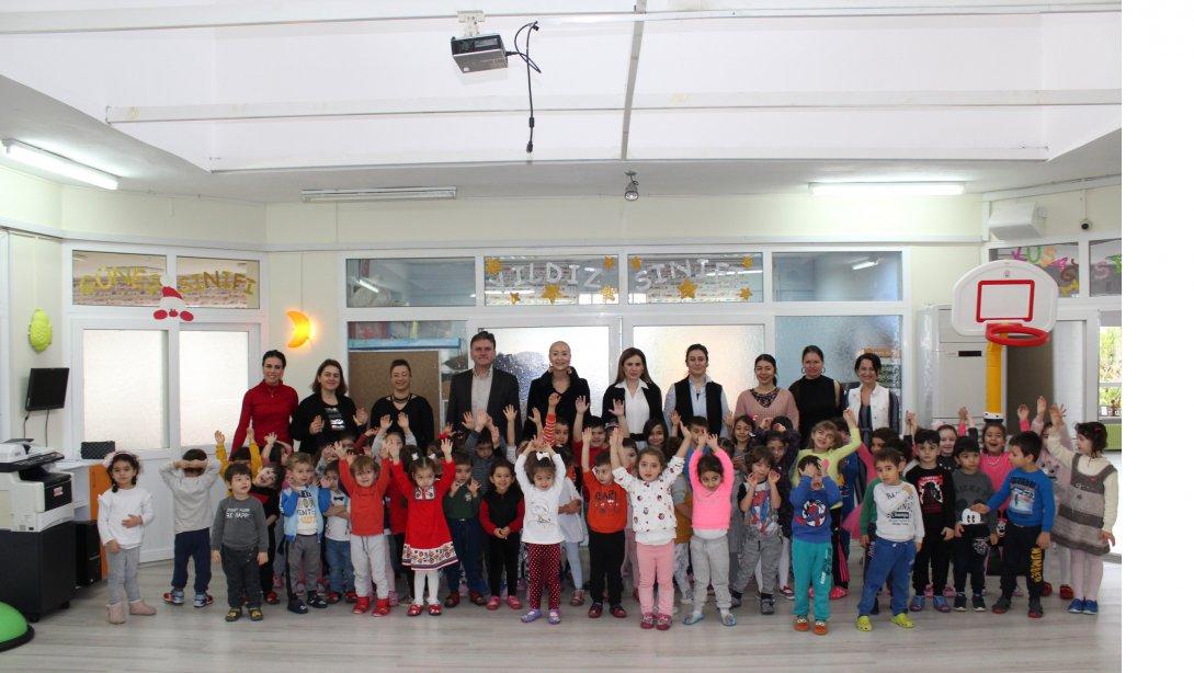 İlçe Milli Eğitim Müdürümüz Sayın Öznur ÇETİN Güzelbahçe Anaokulu'nu ziyaret etti.