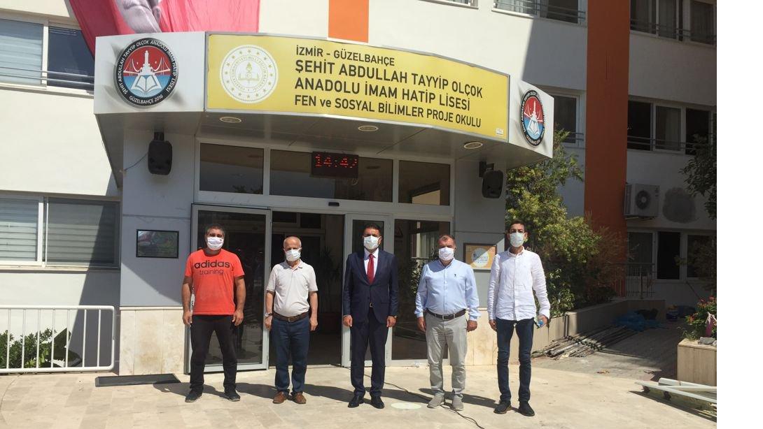 İl Milli Eğitim Müdürümüz Sayın Dr. Murat Mücahit YENTÜR ve Müdür Yardımcımız Sayın Adnan KAYGISIZ, İlçemizi ziyaret ettiler.