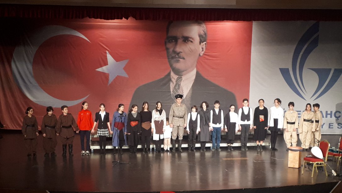 10 Kasım'da Ulu Önder Mustafa Kemal Atatürk Saygı ve Minnetle Anıldı.