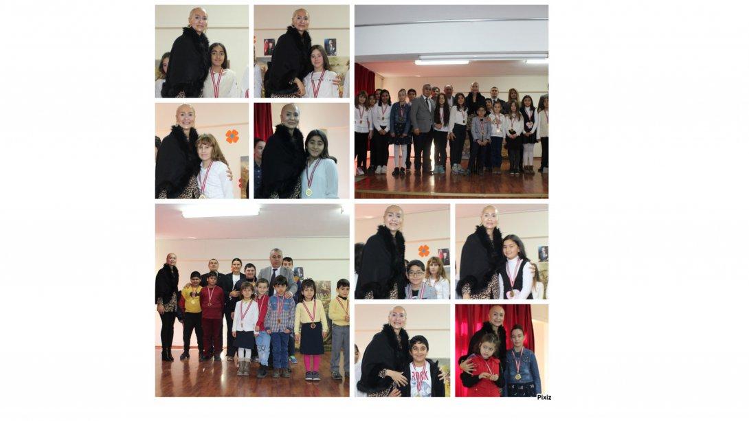 Mustafa Saadet Alanyalıoğlu İlkokulu Ve Ortaokulu'nda Karne Töreni