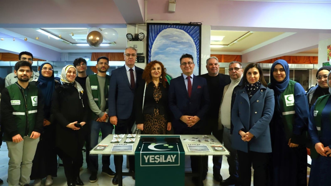 Şehit Abdullah Tayyip Olçok Anadolu İmam Hatip Lisesi'nde Gönülleri Buluşturan İftar Programı